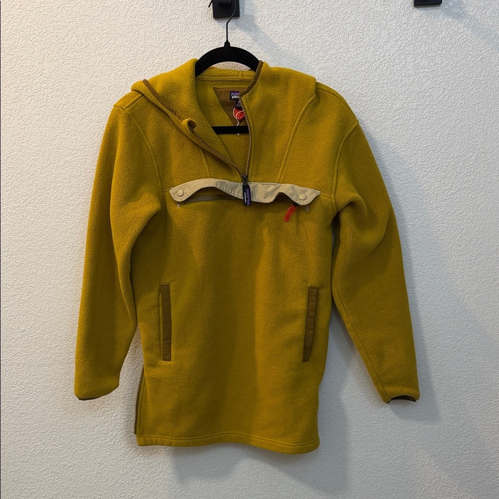 Patagonia Kids Yellow Fleece Jacket